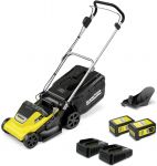 Газонокосарка акумуляторна Karcher LMO 4-18 Dual 18В акб 1х5А·год 37см 25-65мм
