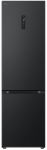 Холодильник LG з нижн. мороз., 203x60х68, холод.відд.-277л, мороз.відд.-110л, 2дв., А++, NF, інв., диспл зовн., Metal Fresh, чорний
