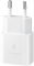 Зарядний пристрій мережевий Samsung 15Вт USB-С, кабель USB-C > USB-C, 1м, білий
