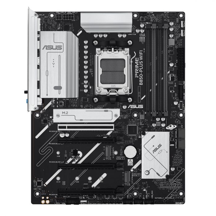 Материнcька плата ASUS PRIME B850-PLUS WIFI sAM5 B850 4xDDR5 M.2 HDMI DP WiFi BT ATX