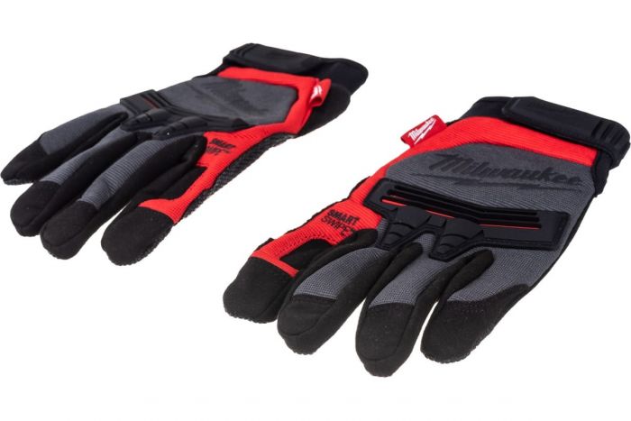 Рукавички робочі Milwaukee, Armortex, Smartswipe, поліестер/TPR/махрова тканина, р.11/XXL, чорні