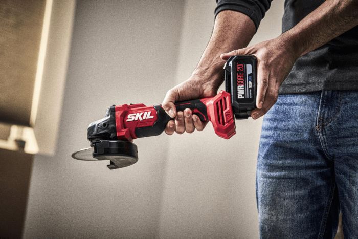 Шліфмашина кутова акумуляторна SKIL 3923 CA 125мм 20В безщіткова 10000об/хв плав. пуск 1.63кг без АКБ та ЗП