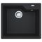 Мийка кухонна Franke Urban фраграніт, прямокут., без крила, 560х500х230мм, чаша - 1, врізна, онікс