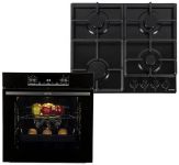 Комплект Gorenje (духовка електрична BO6735E02BK + поверхня газова G641EB), 740147, чорн