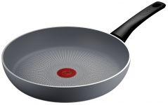 Сковорода Tefal Halo, 28см, алюміній, бакеліт, сірий