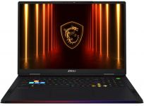 Ноутбук MSI Raider 18 HX AI A2XWJG-404UA 18" UHD+ mini LED 120Hz, Intel Ultra 9 285HX_24C_24T, 64GB, F2TB, NVD5090-24, W11, чорний