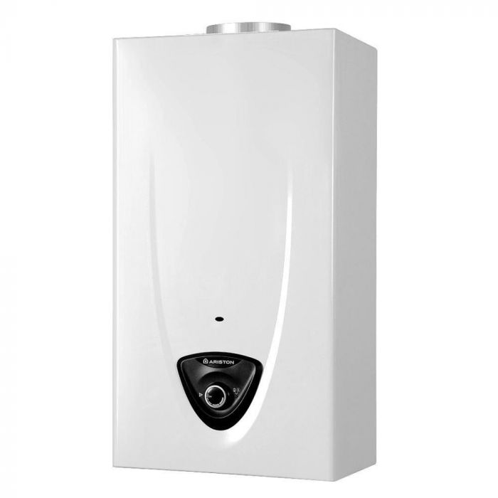 Газова колонка Ariston FAST EVO ONT B 11 NG UA 11л/хв. 19кВт регулювання потужності розпалювання від батарейок