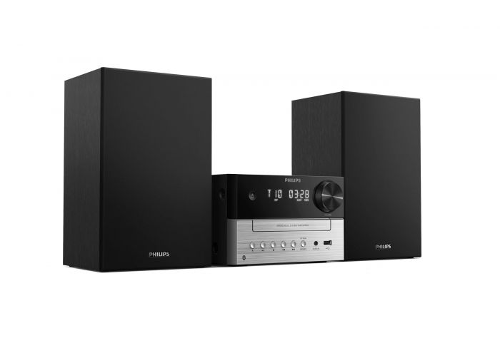 Мікросистема Philips TAM3205M2 20Вт, FM, CD, USB, Audio-in, Wireless