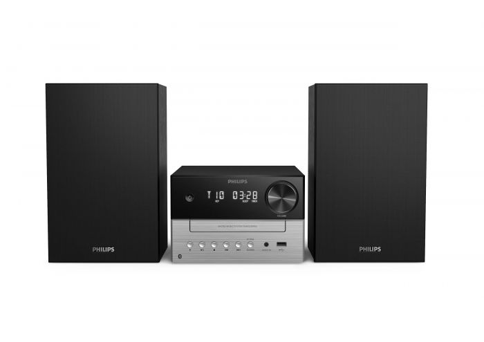 Мікросистема Philips TAM3205M2 20Вт, FM, CD, USB, Audio-in, Wireless