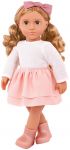 Лялька Our Generation Еффі в рожевій спідниці з воланами 46см