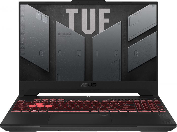 Ноутбук ASUS TUF A15 FA507UV-LP056 15.6" FHD IPS, AMD R7-8845HS, 16GB, F1TB, NVD4060-8, NoOS, Сірий