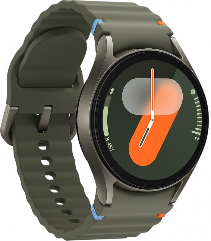 Смарт-годинник Samsung Galaxy Watch 7 40мм (L300) 1.31", 432x432, sAMOLED, BT 5.3, NFC, 2/32ГБ, зелений