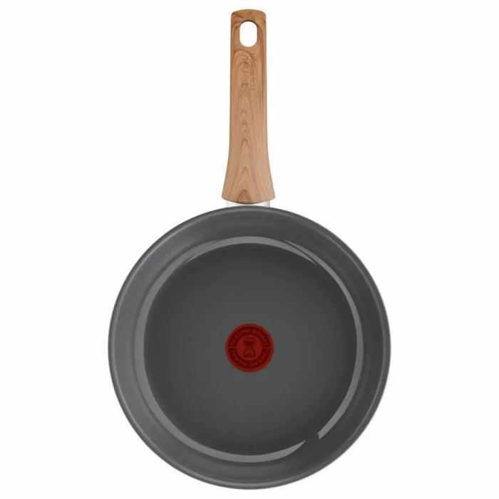 Сковорода Tefal Renew+контейнер Tefal Master Seal Eco,26см, 0.8л, алюміній, бакеліт, скло, сірий, прозорий