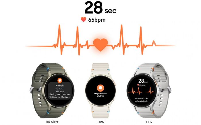 Смарт-годинник Samsung Galaxy Watch 7 44мм (L310) 1.47", 480x480, sAMOLED, BT 5.3, NFC, 2/32ГБ, зелений