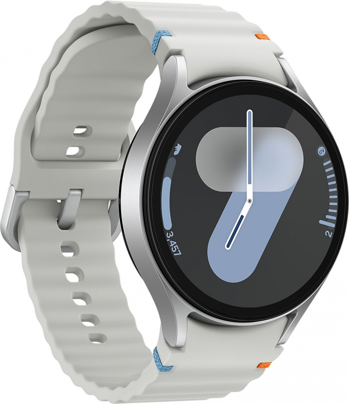 Смарт-годинник Samsung Galaxy Watch 7 44мм (L310) 1.47", 480x480, sAMOLED, BT 5.3, NFC, 2/32ГБ, сріблястий