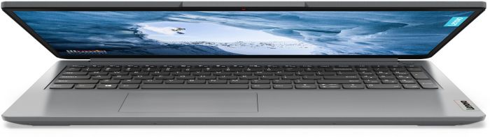 Ноутбук Lenovo IdeaPad 1-15IAU7 15.6" FHD IPS AG, Intel i5-1235U, 16GB, F512GB, UMA, DOS, сірий