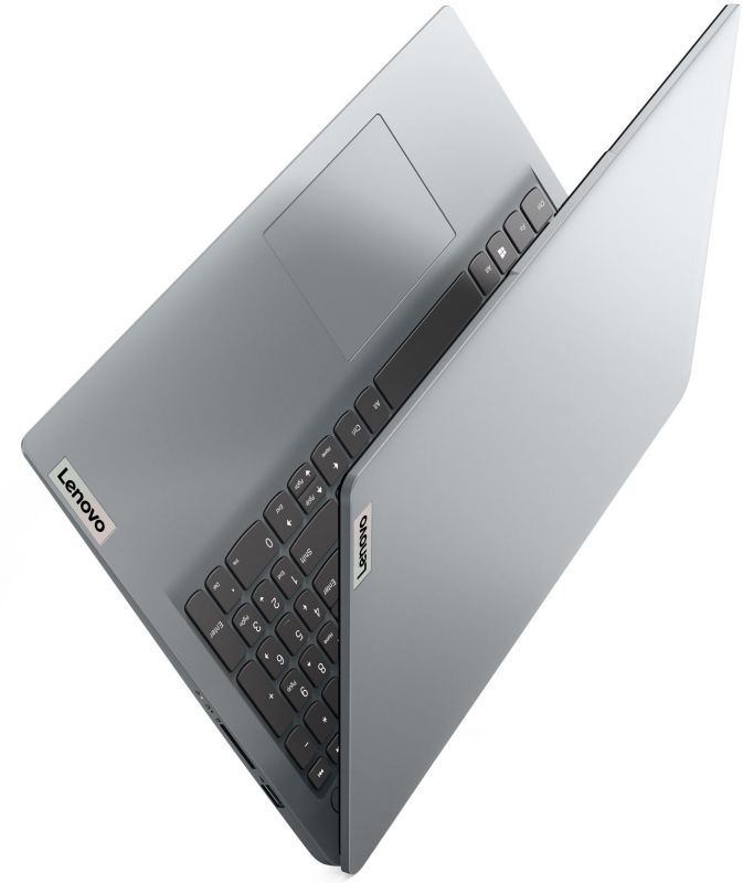 Ноутбук Lenovo IdeaPad 1-15IAU7 15.6" FHD IPS AG, Intel i5-1235U, 16GB, F512GB, UMA, DOS, сірий