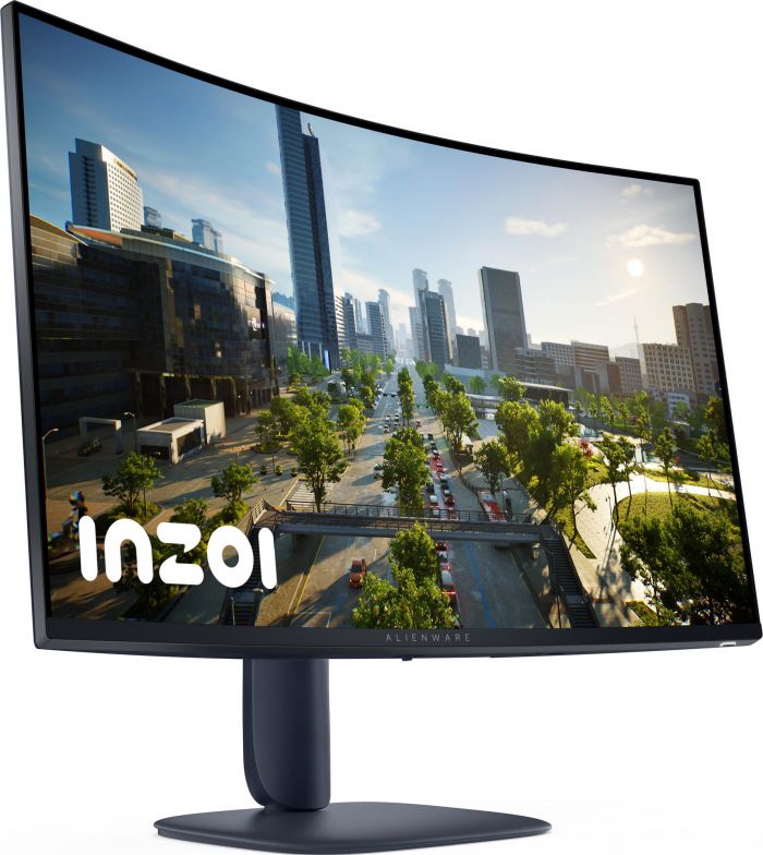 Монітор DELL 31.5" AW3225DM 2xHDMI, DP, USB, VA, 2560x1440, 180Hz, 1ms, DCI-P3 959%, CURVED,  FreeSync, HDR 400