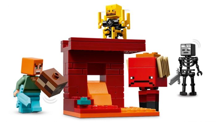 Конструктор LEGO Minecraft Битва з лавою у Незері