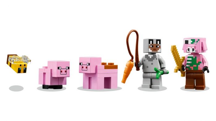 Конструктор LEGO Minecraft Будинок для поросят