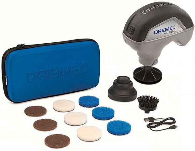 Щітка універсальна Dremel VERSA PC10-1/10, 3.6В, 2.0Aч, насадки