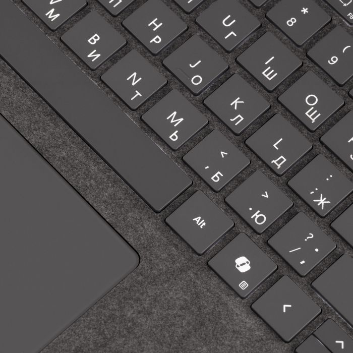 Клавіатура для планшета Surface Pro 8 - 11, Pro X зі стілусом, UKR/ENG, платинова