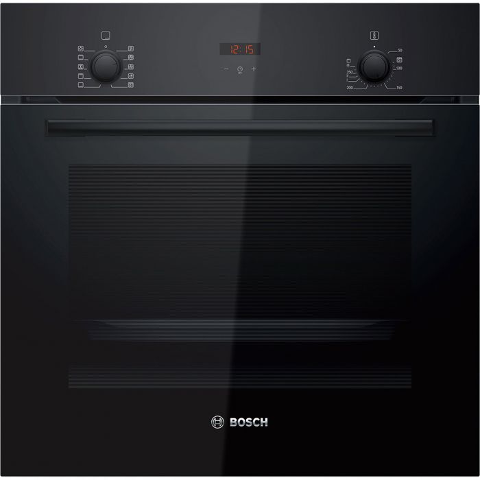 Духова шафа Bosch електрична, 66л, A, дисплей, конвекція, чорний