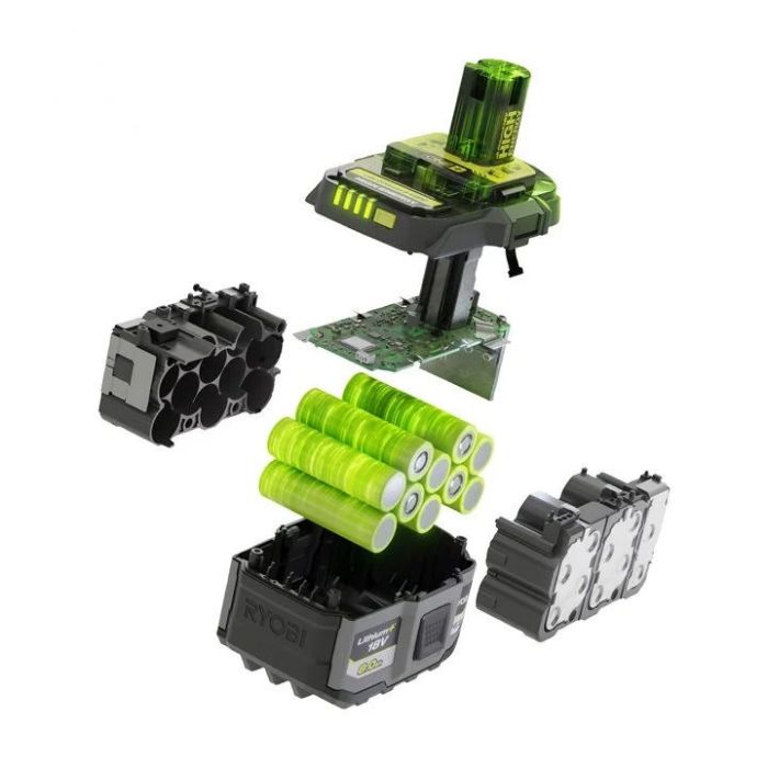 Акумулятор Ryobi ONE+ RB1880T High Energy Lithium+ 18В 8А·год 1.3кг