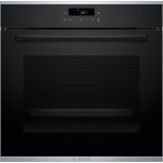 Духова шафа Bosch електрична, 71л, A+, дисплей, конвекція, піроліз, телескопічні направляючі, чорний