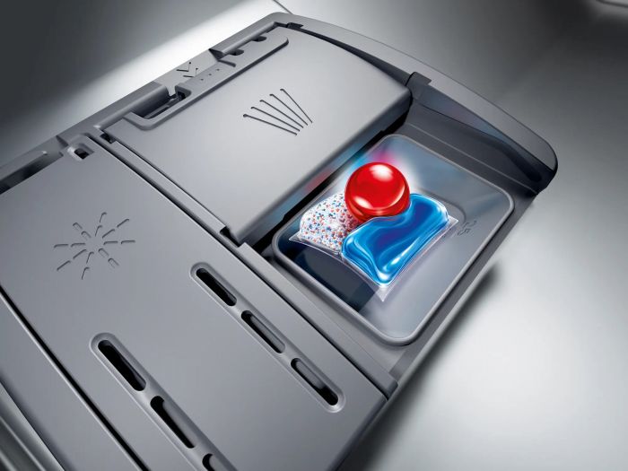 Посудомийна машина Siemens вбудована, 13компл., A++, 60см, дисплей, 3й кошик, білий