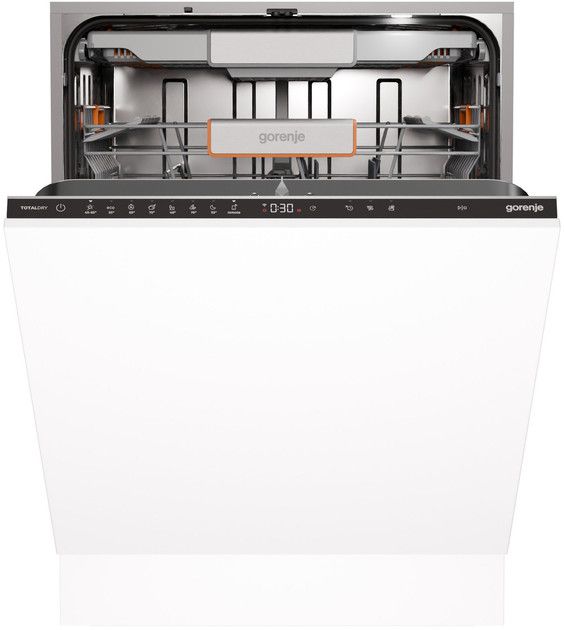 Посудомийна машина Gorenje вбудовувана, 16компл., A+++, 60см, інвертор,Wi-Fi, AquaStop, сенсорн.упр, 3и кошики, білий