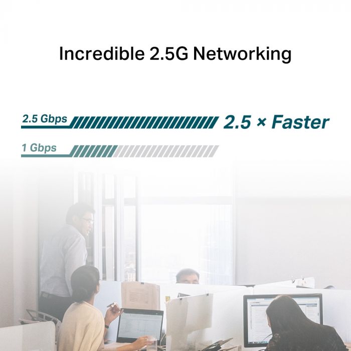 Мережева карта TP-LINK TX201 1x2.5GE, PCI Express x1