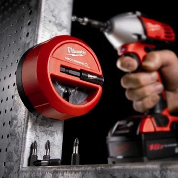 Біти Milwaukee Shockwave, набір 15шт, сталь, кейс