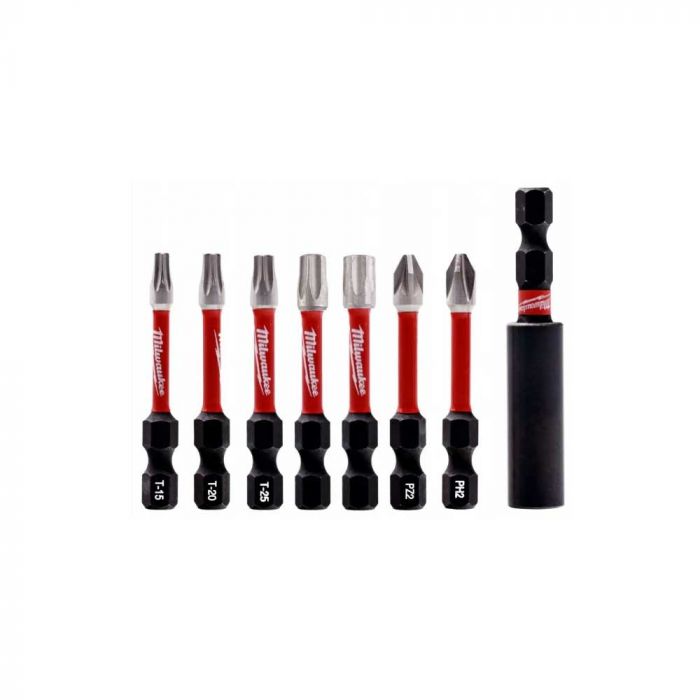 Біти Milwaukee Shockwave, набір 35шт, кейс