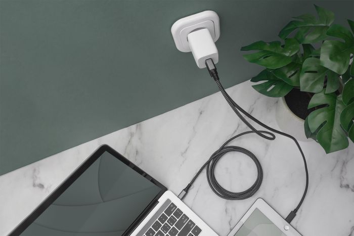 Зарядний пристрій DIGITUS 2хUSB-C, 65W, GaN