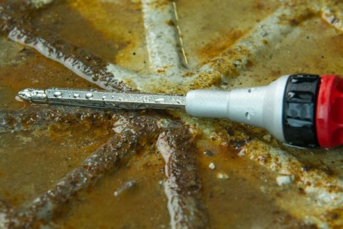 Викрутка Milwaukee з тріскачкою, 7 насадок, руків'я двокомпонентне, (PH1, PH2, PZ1, PZ2, Torx15, Torx20, SL5.5), 152мм, сталь CrV