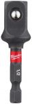 Перехідник Milwaukee ShW , з 1/4' Hex на 1/2', для торцевих головок