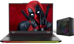 Ноутбук Dream Machines RX5090-16 16WQXGA, Intel U9-275HX, 32GB, F2TB, NVD5090-24, DOS, чорний