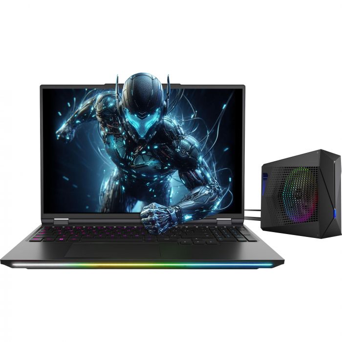 Ноутбук Dream Machines RX5080-16 16WQXGA, Intel U9-275HX, 32GB, F2TB, NVD5080-16, DOS, чорний
