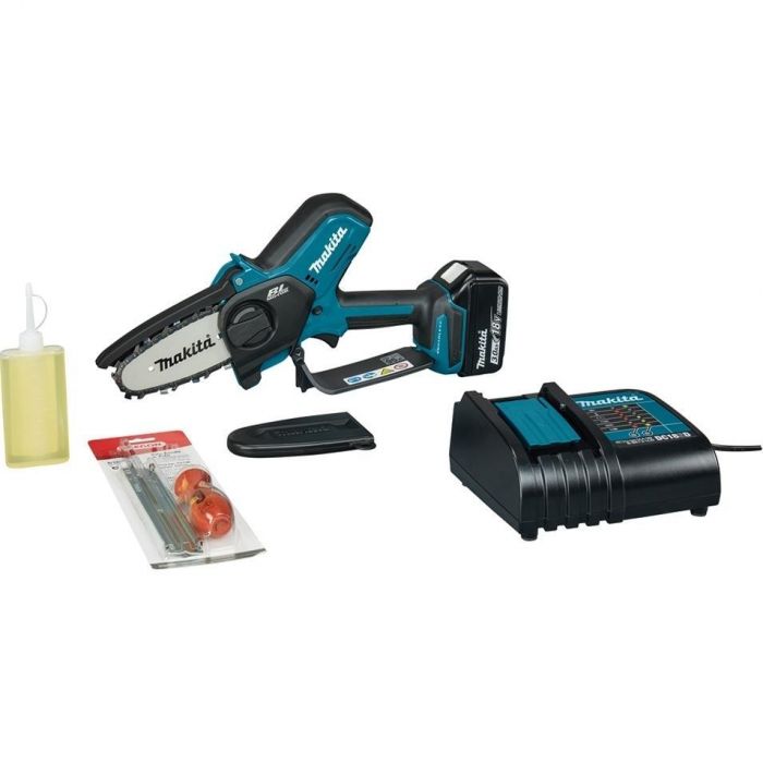 Пила ланцюгова акумуляторна Makita LXT DUC101SF 18В акб 1х2А·год ЗП DC18SD 10см 2кг
