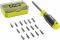 Викрутка Ryobi RHSDM1701, битотримач 1/4", 100мм, 16 біт, SL,PH,PZ,Torx, кейс Викрутка Ryobi RHSDM1701, битотримач 1/4", 100мм, 16 біт, SL,PH,PZ,Torx, кейс