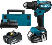 Шурупокрут-дриль акумуляторний Makita DDF485SFJ 18B 1х3А·год 27-50Нм 0-500·0-1900 об·хв кейс 1.7кг Шурупокрут-дриль акумуляторний Makita DDF485SFJ 18B 1х3А·год 27-50Нм 0-500·0-1900 об·хв кейс 1.7кг