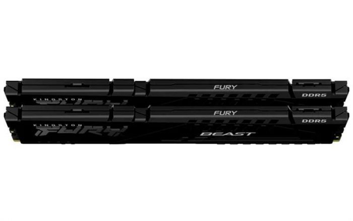 Пам'ять ПК Kingston DDR5 16GB KIT (8GBx2) 5600 FURY Beast Black EXPO