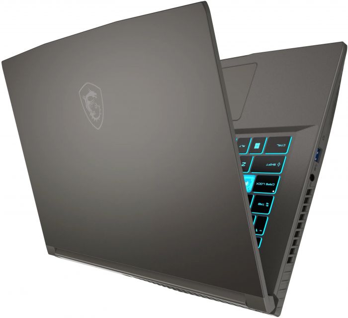 Ноутбук MSI Thin B12UC 15.6 FHD, Intel i5-12450H, 16GB, F1TB, NVD3050-6, DOS, чорний