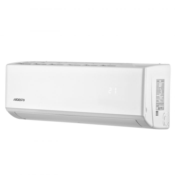 Кондиціонер Ardesto CoolAir 20м2 on/off 7000BTU 2.0кВт A/A -7°С Wi-Fi R32 білий