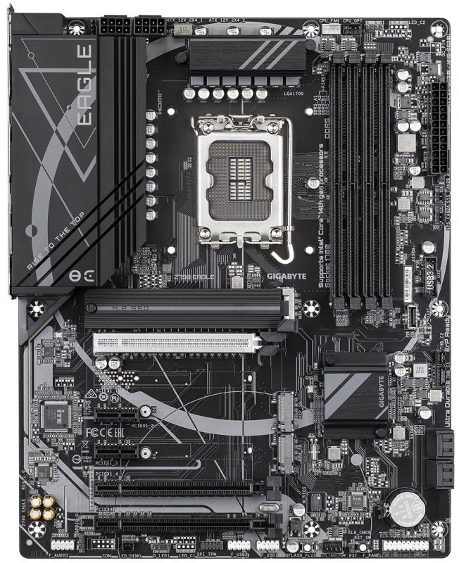 Материнська плата GIGABYTE Z790 EAGLE s1700 Z790 4xDDR5 M.2 HDMI DP ATX