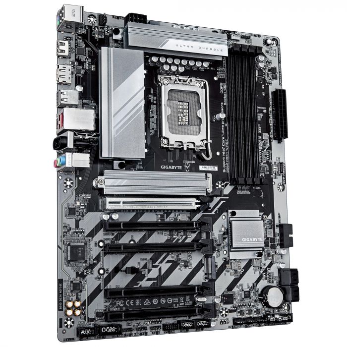 Материнська плата GIGABYTE B860 DS3H WIFI6E sAM5 B860 4xDDR5 M.2 Wi-Fi BT HDMI DP ATX