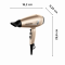 Фен Rowenta Pro Expert Tresor Collection, 2200Вт, 3 режими, іоніз-я, дифузор, 2 концентратора,  хол. обдув, чохол, заколка, бронзовий