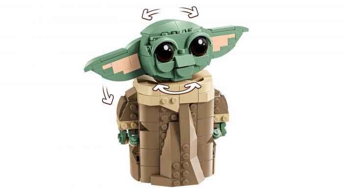 Конструктор LEGO Star Wars Ґроґу в повітряній колисці