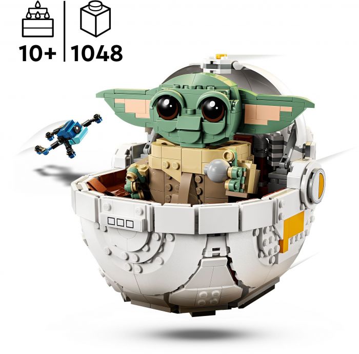 Конструктор LEGO Star Wars Ґроґу в повітряній колисці